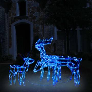 3 Piece Christmas Light Display Reindeers - 229 LEDs