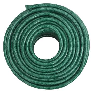 Durable 30m Green Garden Hose - PVC Irrigation Solution