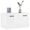 High Gloss White Wall Cabinet - Scandinavian Style | HipoMarket