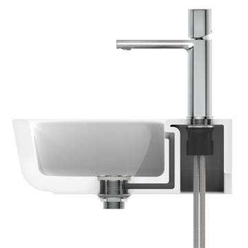 SCHÜTTE Basin Mixer NEW YORK Chrome - Modern Bathroom Fixture