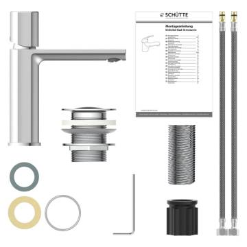 SCHÜTTE Basin Mixer NEW YORK Chrome - Modern Bathroom Fixture