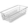 Pull-Out Wire Baskets 2 pcs - Silver Kitchen Storage