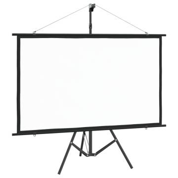 60" 16:9 Projection Screen with Tripod - Hipomarket