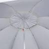 Beach Umbrella with Side Walls - Anthracite 215 cm