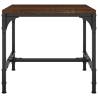 Stylish Side Table Brown Oak - 40x40x35 cm | Hipomarket