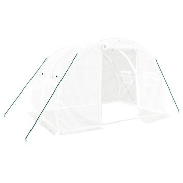 Greenhouse with Steel Frame White 3x2m | 6 m² - Hipomarket