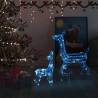 Acrylic Reindeer Family Christmas Decoration 160 LED Blue Colour blue Quantity in Package 1 Number of LEDs 