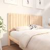 Bed Headboard 155.5x4x100 cm Solid Wood Pine Colour natural Size 155.5 x 100 cm Quantity in Package 1 