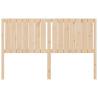 Stylish Solid Wood Pine Bed Headboard - 155.5x4x100 cm