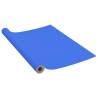 Self-Adhesive High Gloss Blue Furniture Film - 500x90 cm PVC