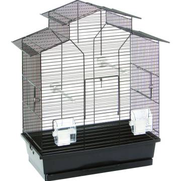 FLAMINGO Numfor Bird Cage - Black 52x30x61 cm | Hipo Market