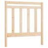 Stylish Solid Wood Pine Bed Headboard - 96x4x100 cm