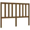 Stylish Honey Brown Small Double Bed Frame with Headboard