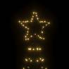 Christmas Cone Tree with 732 Warm White LEDs - 160x500 cm