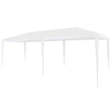 Party Tent 3x6m PE White - Durable Outdoor Canopy for Events