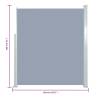 Patio Retractable Side Awning 160x300 cm Grey - Hipomarket