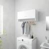 High Gloss White Wardrobe - Stylish Storage Solution | HipoMarket