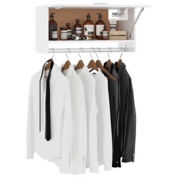 High Gloss White Wardrobe - Stylish Storage Solution | HipoMarket