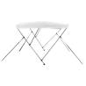 3 Bow Bimini Top White - 183x140x137 cm | HipoMarket