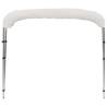 3 Bow Bimini Top White - 183x140x137 cm | HipoMarket