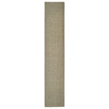 Durable Sisal Rug for Cats - Taupe 66x350 cm | Hipo Market