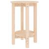 Elegant Solid Wood Pine Coffee Table Ø 40x60 cm | Hipo Market