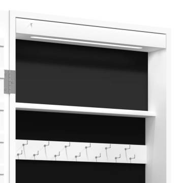 Mirror Jewellery Cabinet with LED Lights - Stylish & Space-Saving