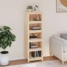 Solid Wood Pine Book Cabinet 50x35x154 cm - Stylish Storage