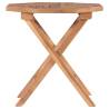 Folding Garden Table 45x45 cm - Solid Teak Wood | HipoMarket