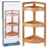 3-Tier Bamboo Bathroom Rack | Eco-Friendly Storage Solution