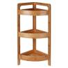 3-Tier Bamboo Bathroom Rack | Eco-Friendly Storage Solution