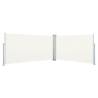 Retractable Side Awning Cream 160x600 cm Colour cream Size 160 x 600 cm Quantity in Package 1 