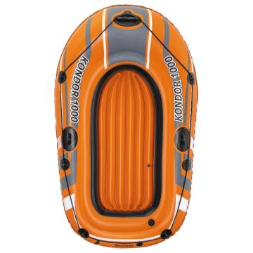 Bestway Inflatable Boat Kondor 1000 - 155x93 cm (Orange)