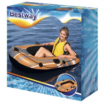 Bestway Inflatable Boat Kondor 1000 - 155x93 cm (Orange)