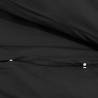 Duvet Cover Set Black 225x220 cm Cotton - Soft & Elegant