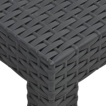 Stylish Anthracite Garden Table 58x58 cm | HipoMarket