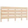 Solid Pine Headboard 150x3x80 cm - Stylish Bedroom Design