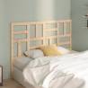 Bed Headboard 141x4x104 cm Solid Wood Pine Colour natural Size 141 x 104 cm Quantity in Package 1 