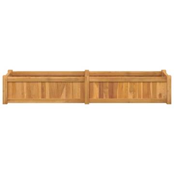 Raised Bed 150x30x25 cm Solid Wood Teak - HipoMarket