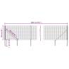 Wire Mesh Fence with Spike Anchors Green 1x10 m - Secure & Durable