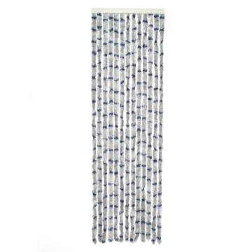 Travellife Fly Curtain Door Screen - 185x56 cm Grey & Blue