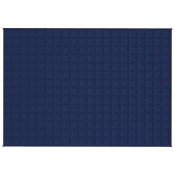 Weighted Blanket Blue 135x200 cm Single 10 kg - Comfort & Calm