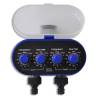 Automatic Garden Water Timer - Double Outlet Irrigation System