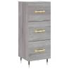 Highboard Grey Sonoma 34.5x34x180 cm | Stylish Storage Solution