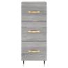 Highboard Grey Sonoma 34.5x34x180 cm | Stylish Storage Solution