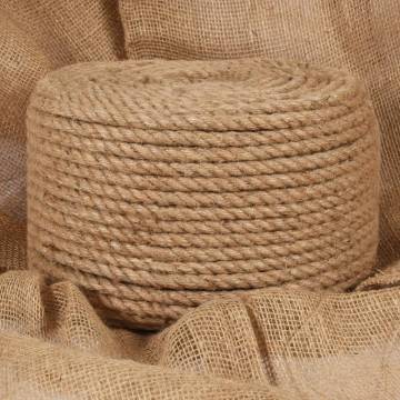 100% Jute Rope 12mm - 250m for Versatile Use | HipoMarket