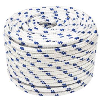 Boat Rope White 12mm 25m Polypropylene | Durable & Versatile