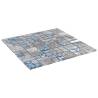 Elegant Grey & Blue Mosaic Tiles - 30x30 cm (11 pcs)