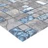 Elegant Grey & Blue Mosaic Tiles - 30x30 cm (11 pcs)