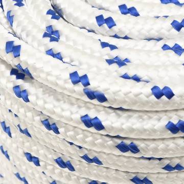 Boat Rope White 12mm 25m Polypropylene | Durable & Versatile